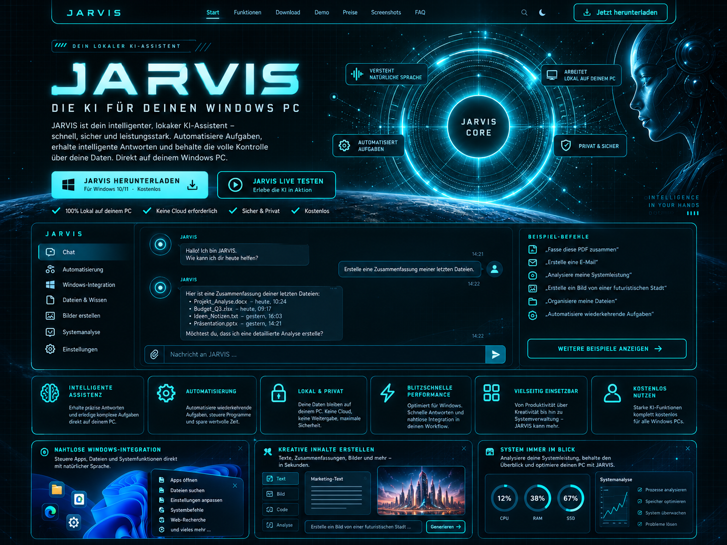 Jarvis Cyber Design